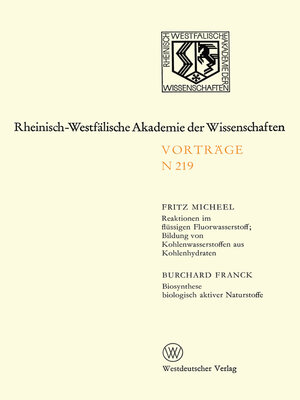 cover image of Natur-, Ingenieur- und Wirtschaftswissenschaften